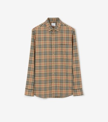 Camisas para hombre Burberry oficial