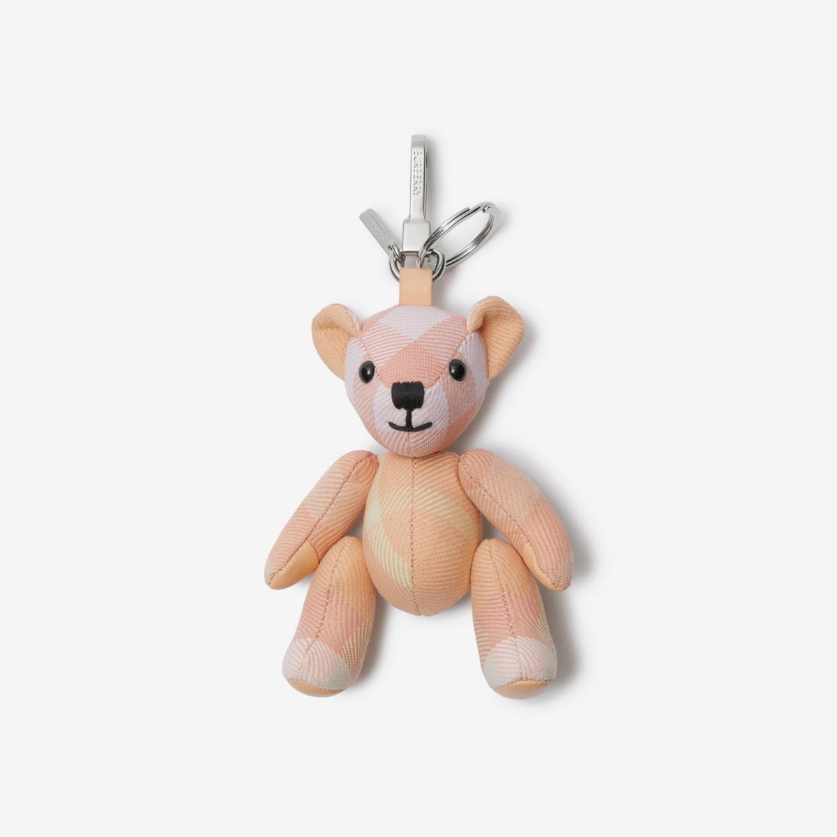 Burberry Thomas Bear Charm In Pink