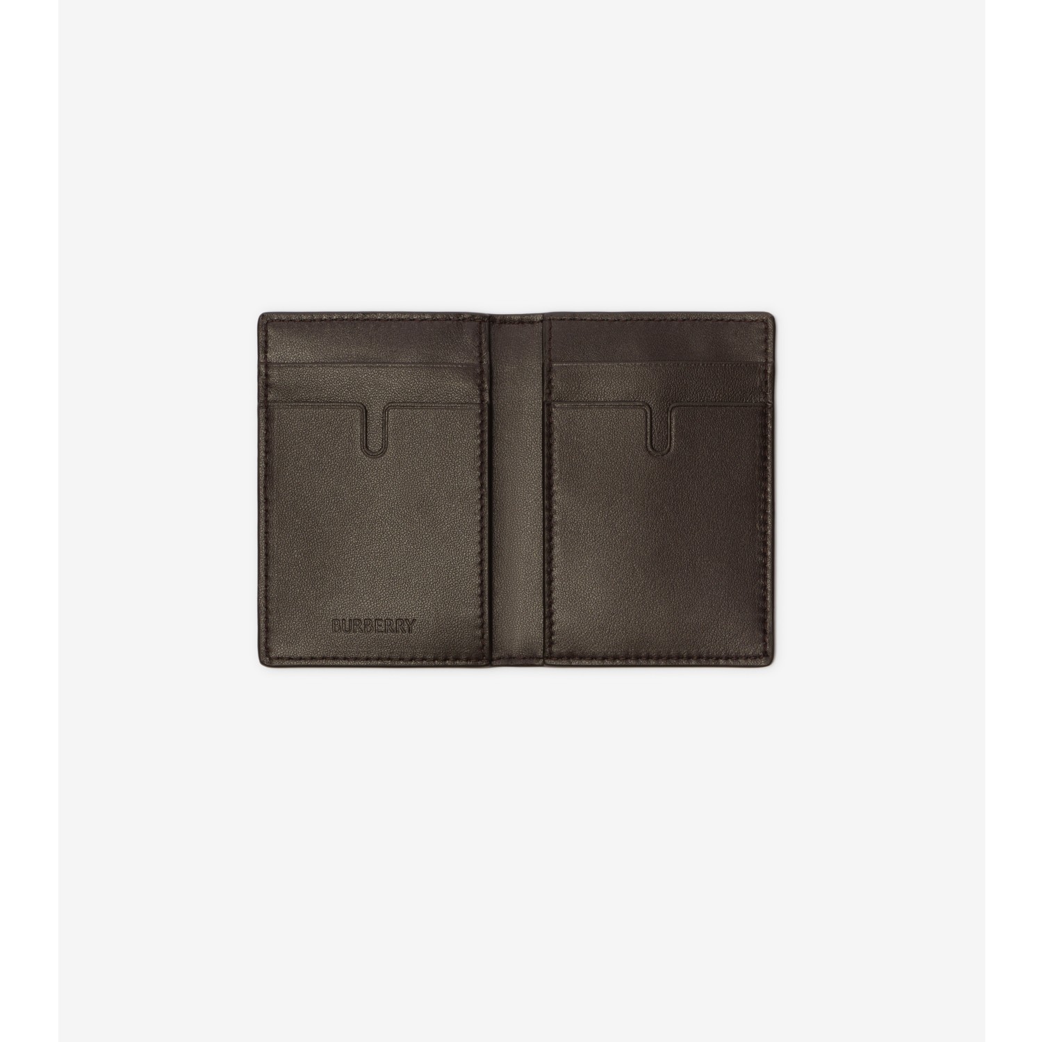 City Check Folding Card Case