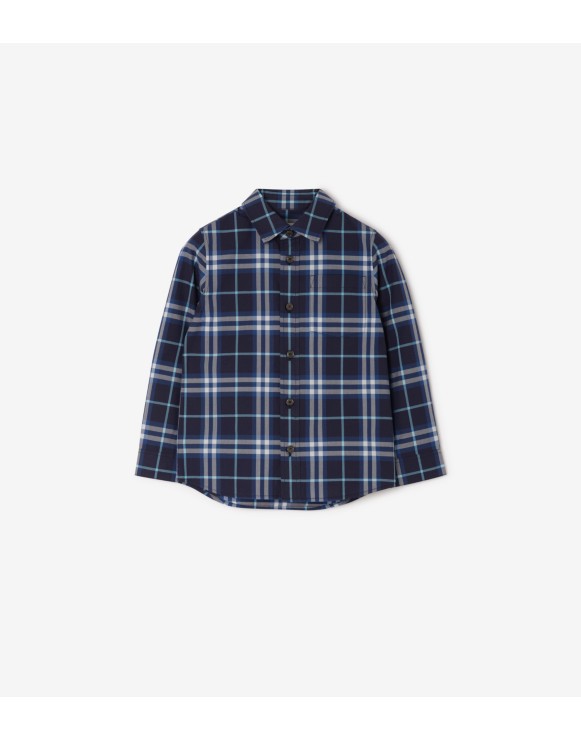 Check Cotton Shirt
