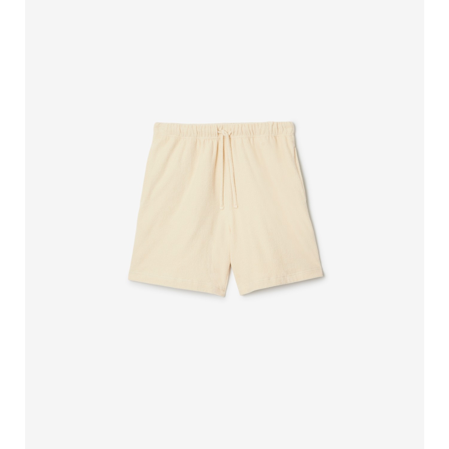 Cotton Towelling Shorts in Calico - Women | Burberry® Official