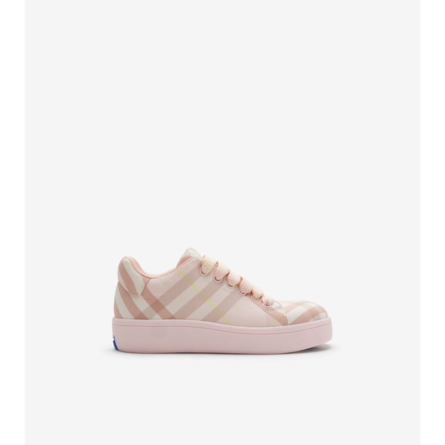 Sneaker in cotone Check