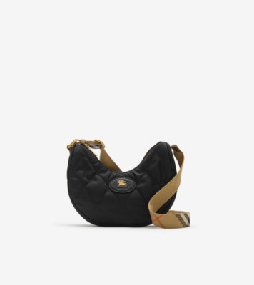 Horseshoe Crossbody Bag​ in Black - Women, Nylon | Burberry® Official