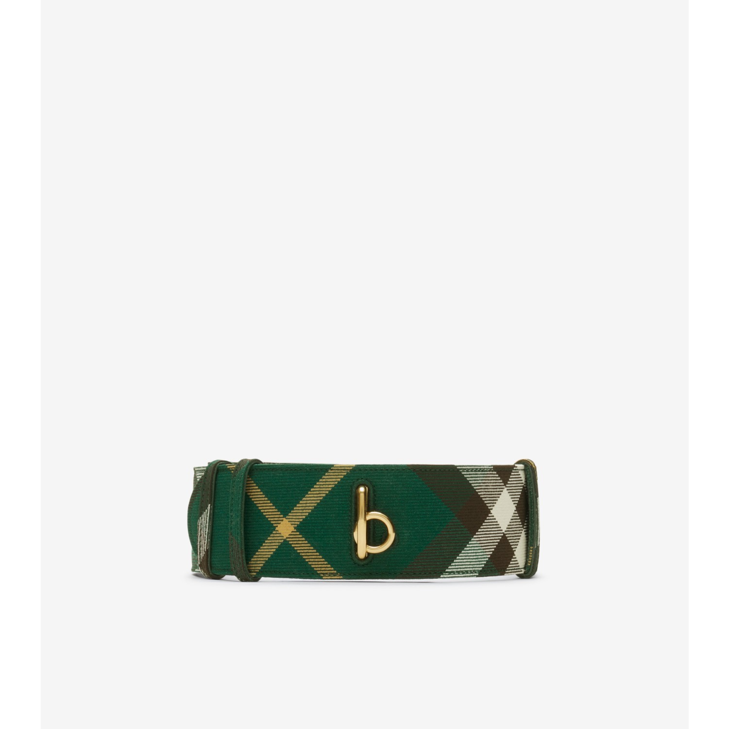 Wide Rocking Horse Belt in Ivy - Women | Burberry® Official