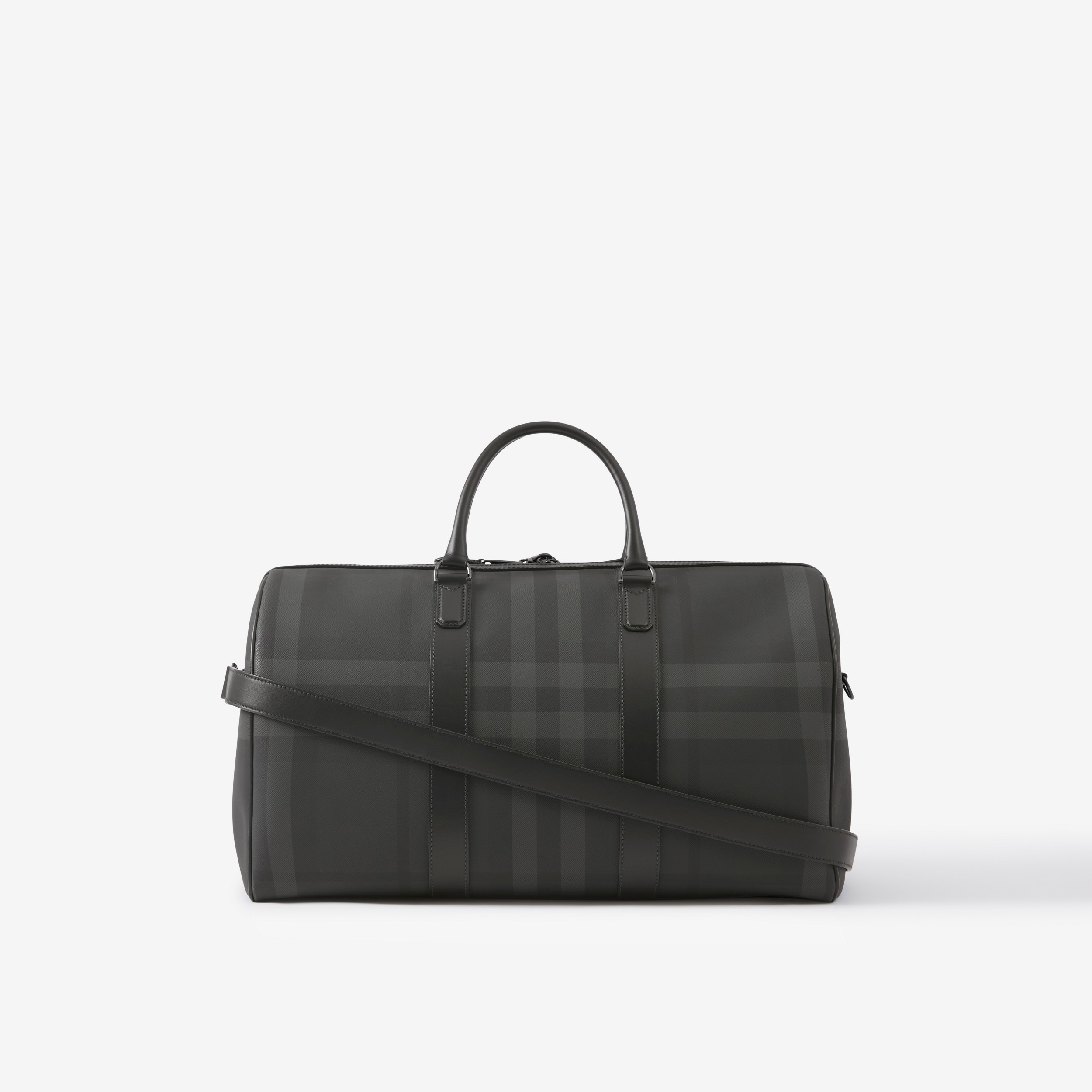 Boston Holdall in Charcoal - Men | Burberry® Official - 3