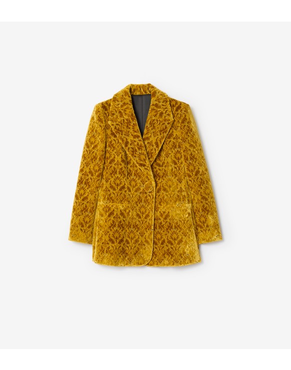 Baroque Velvet Blazer