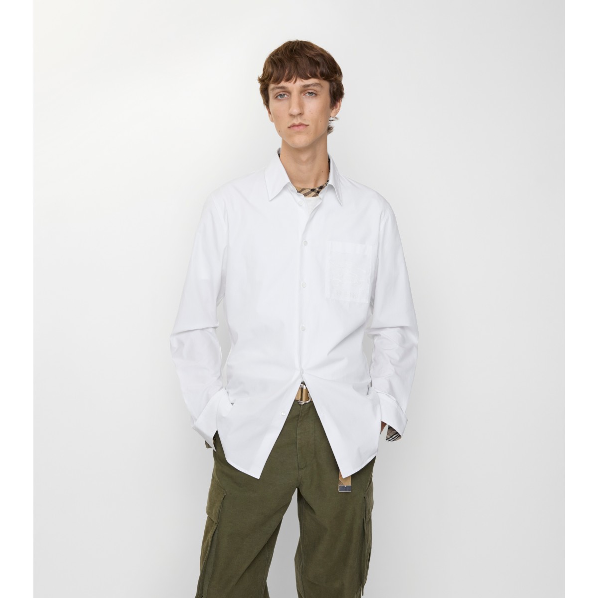  Check Regular Fit Poplin Shirt