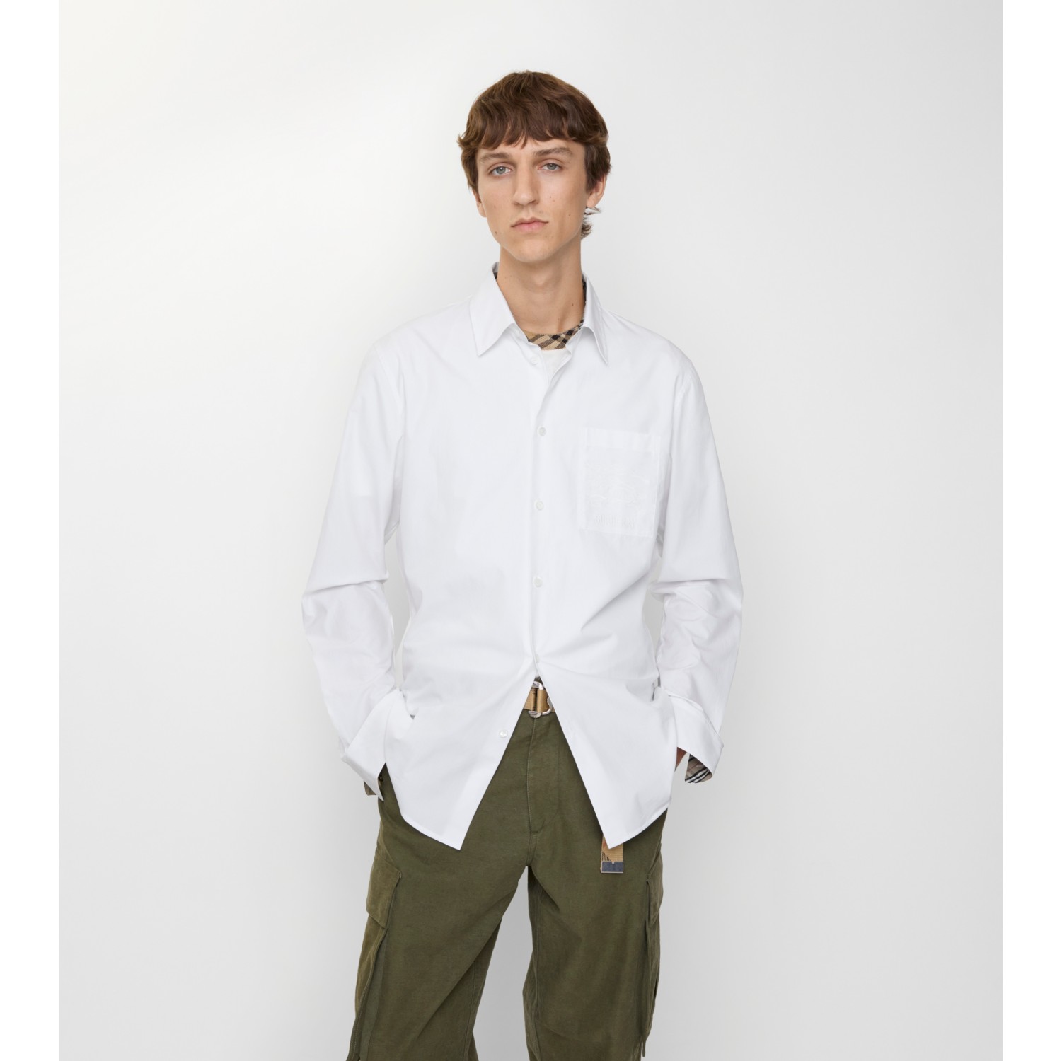 Regular Fit Cotton Poplin Shirt