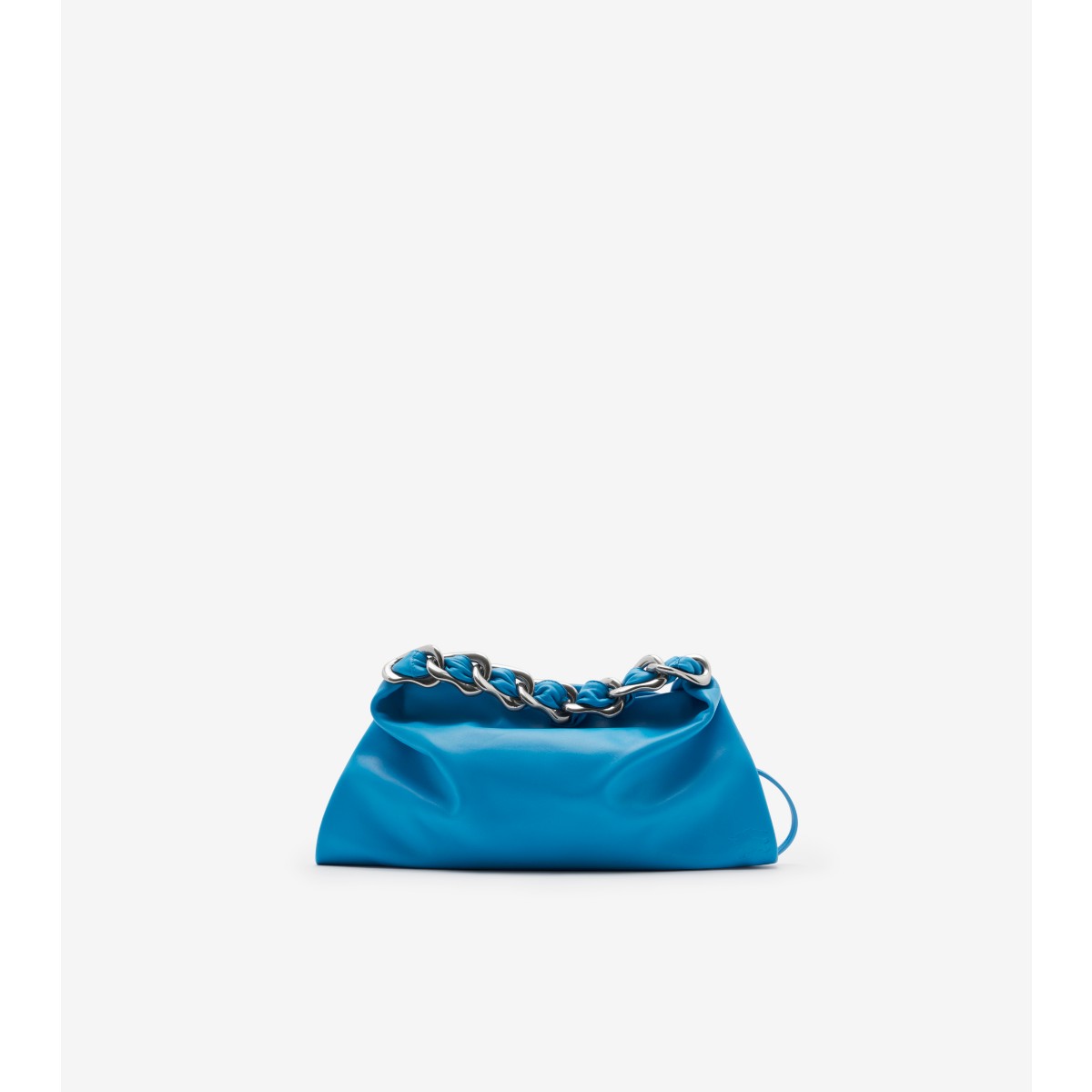 Shop Burberry Small Swan Bag In Turquoise