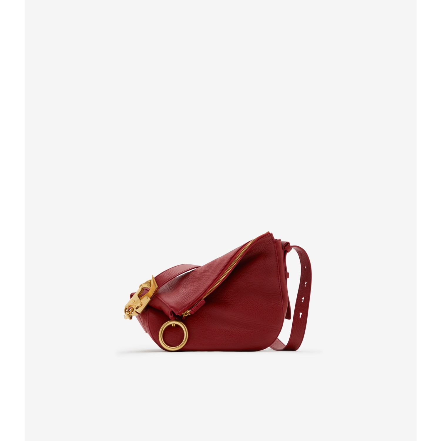 Small Knight Bag in Ruby Women Burberry Official