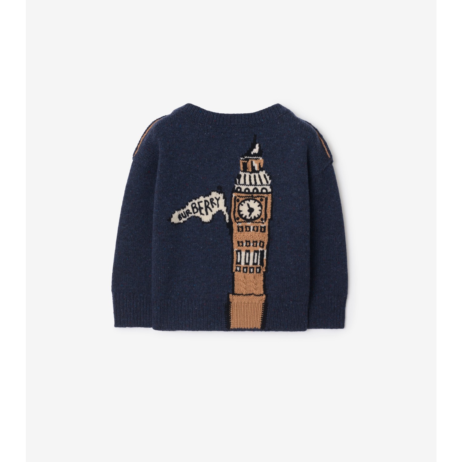 Wollpullover mit Big Ben-Motiv