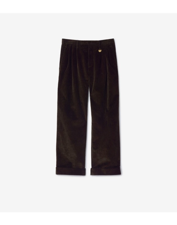 Pantalon en velours côtelé
