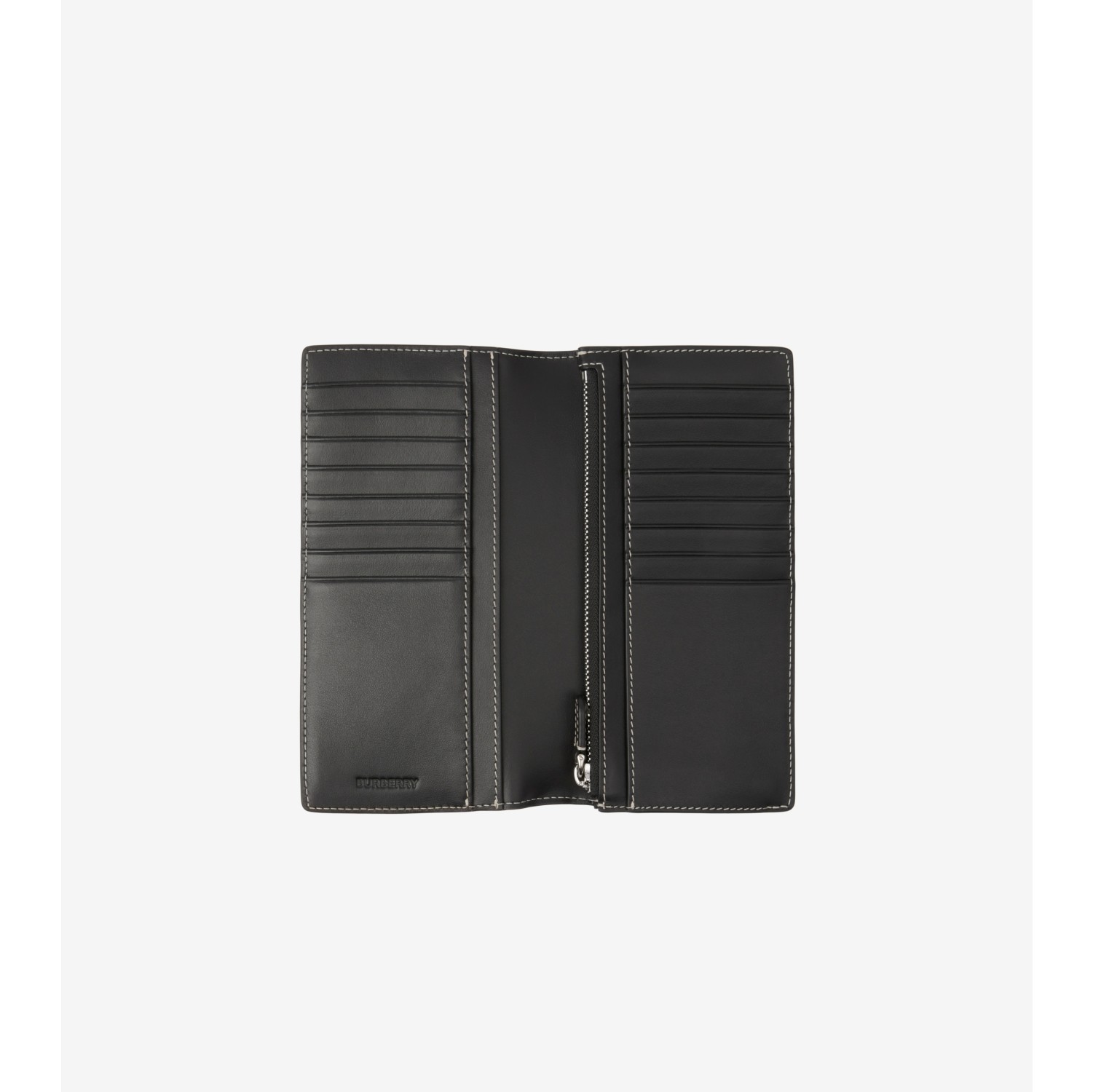 Burberry house check store and leather wallet