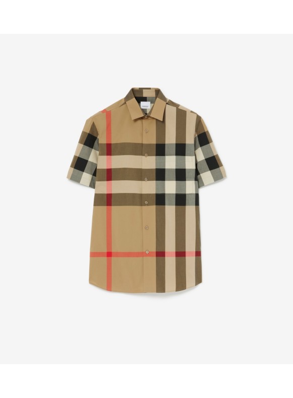 Burberry mens store button up