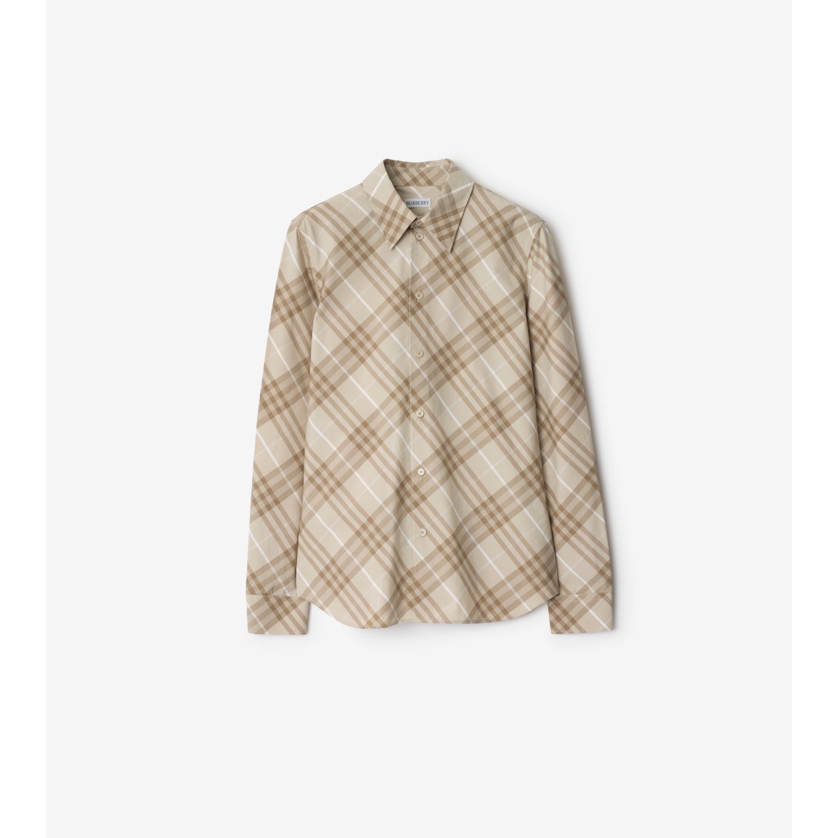  Check Slim Fit Cotton Shirt