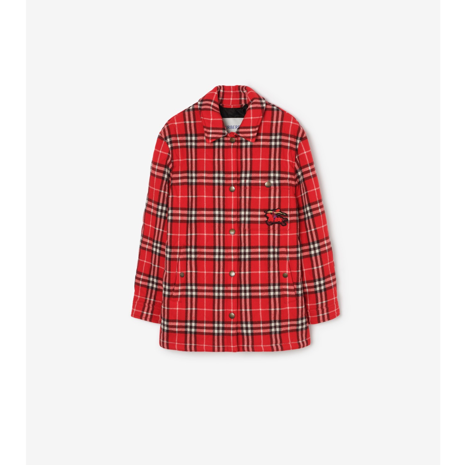 Surchemise en laine Check