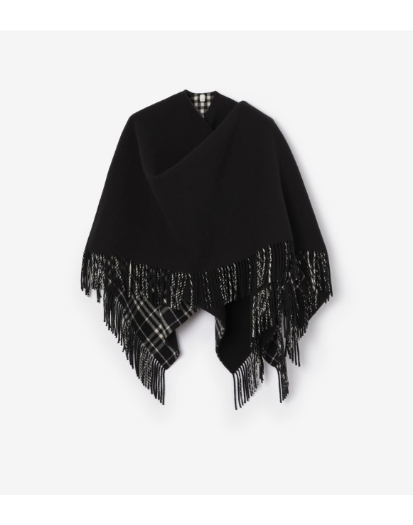 Wool Blanket Cape