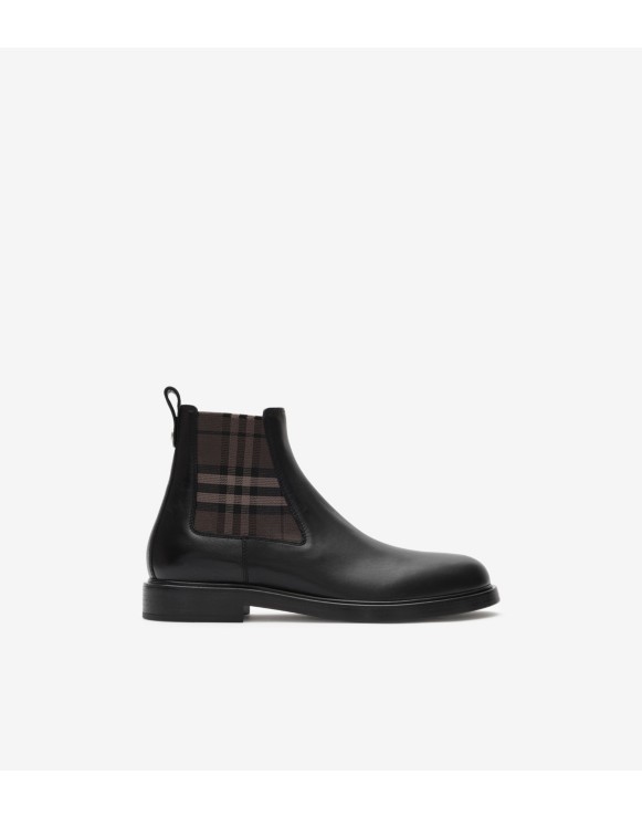 Leather Pembroke Boots