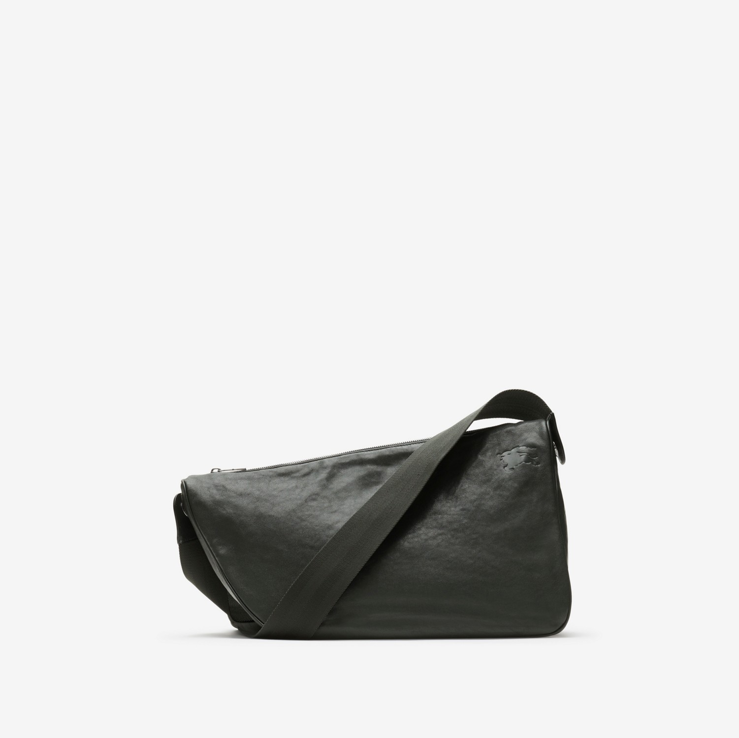 Large Shield Messenger Bag in Slate - Men | Burberry® Official