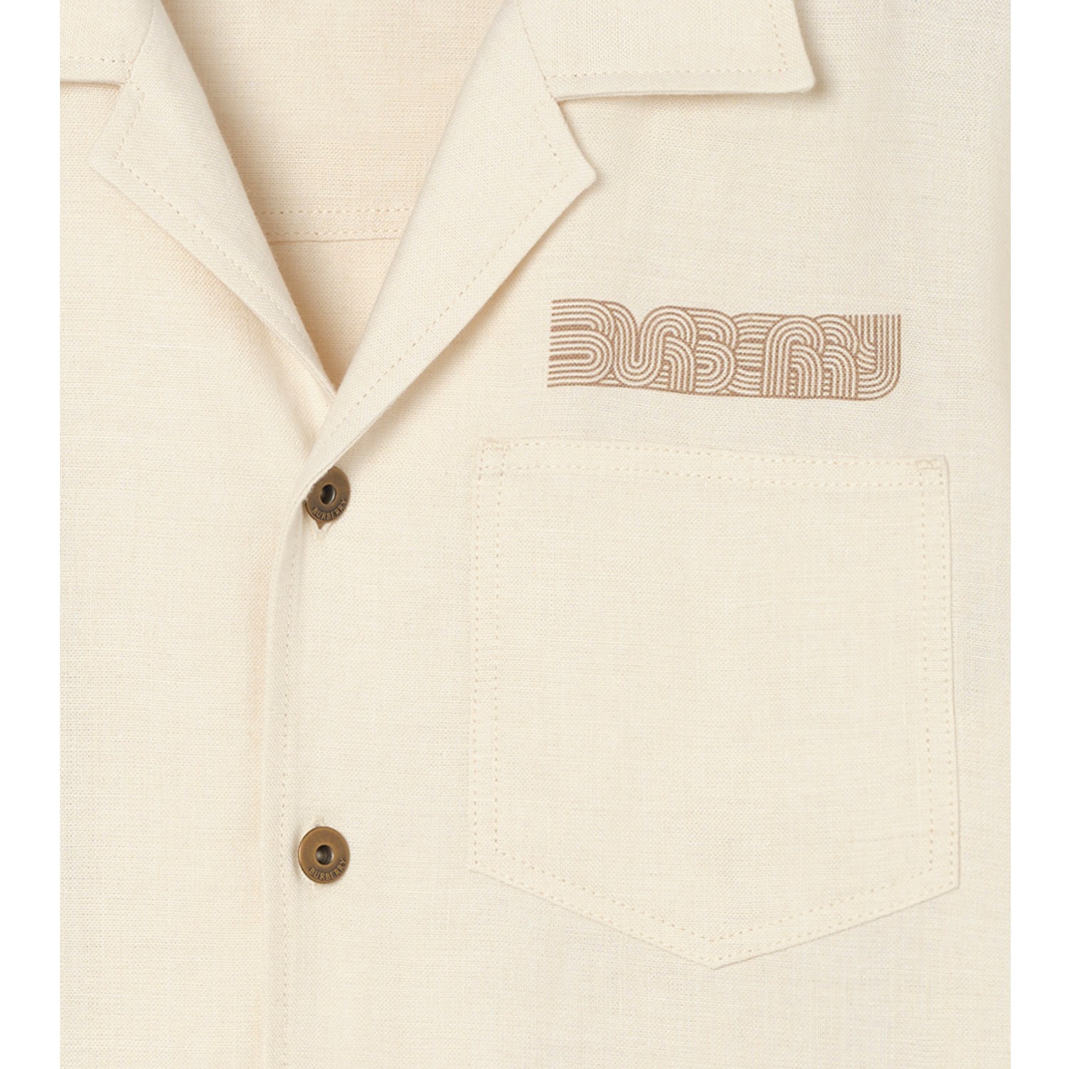 Oversized Fit Linen Shirt