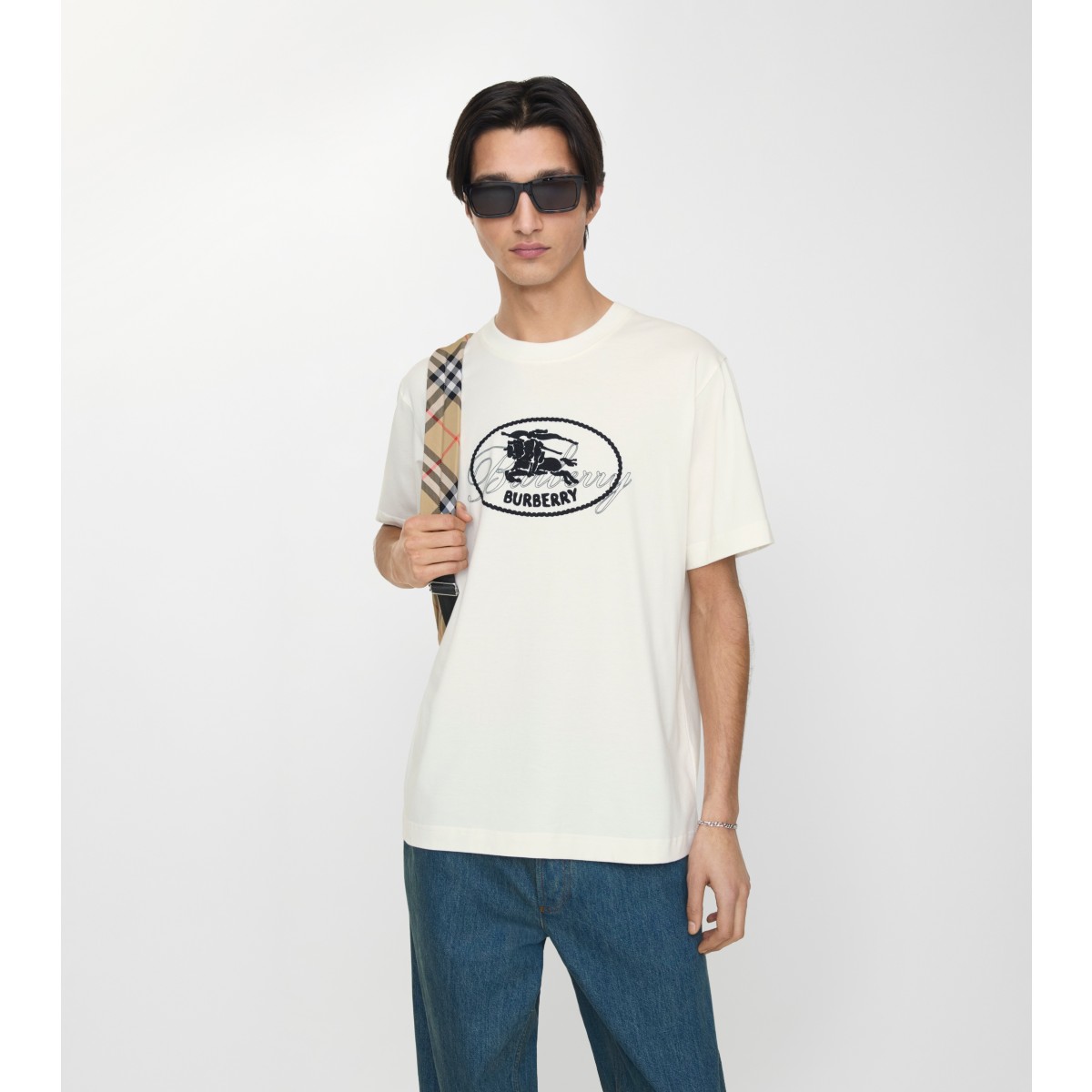  Printed Knight Stamp T-shirt