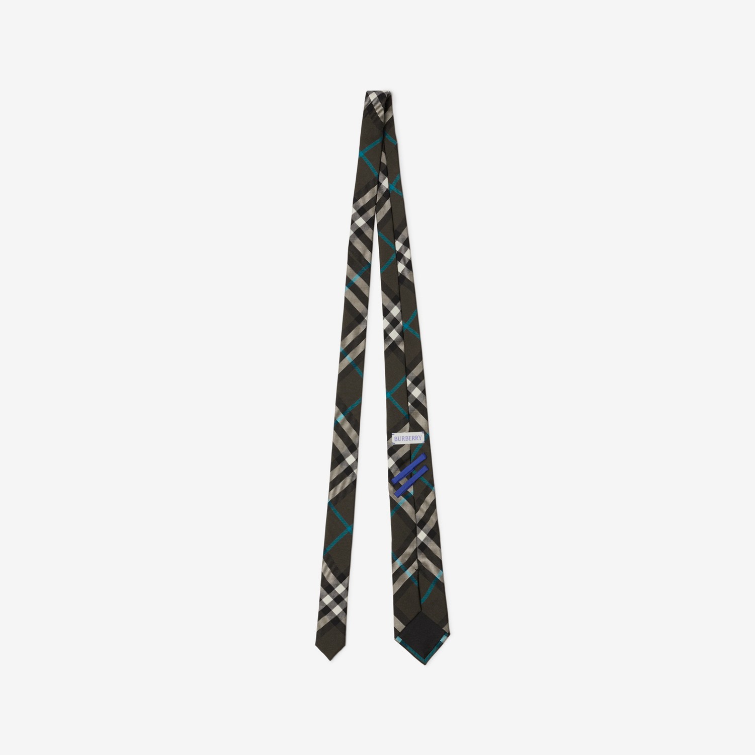 チェック シルクタイ (スナッグ) - メンズ, シルク | Burberry チェック シルクタイ (スナッグ) - メンズ, シルク | Burberry