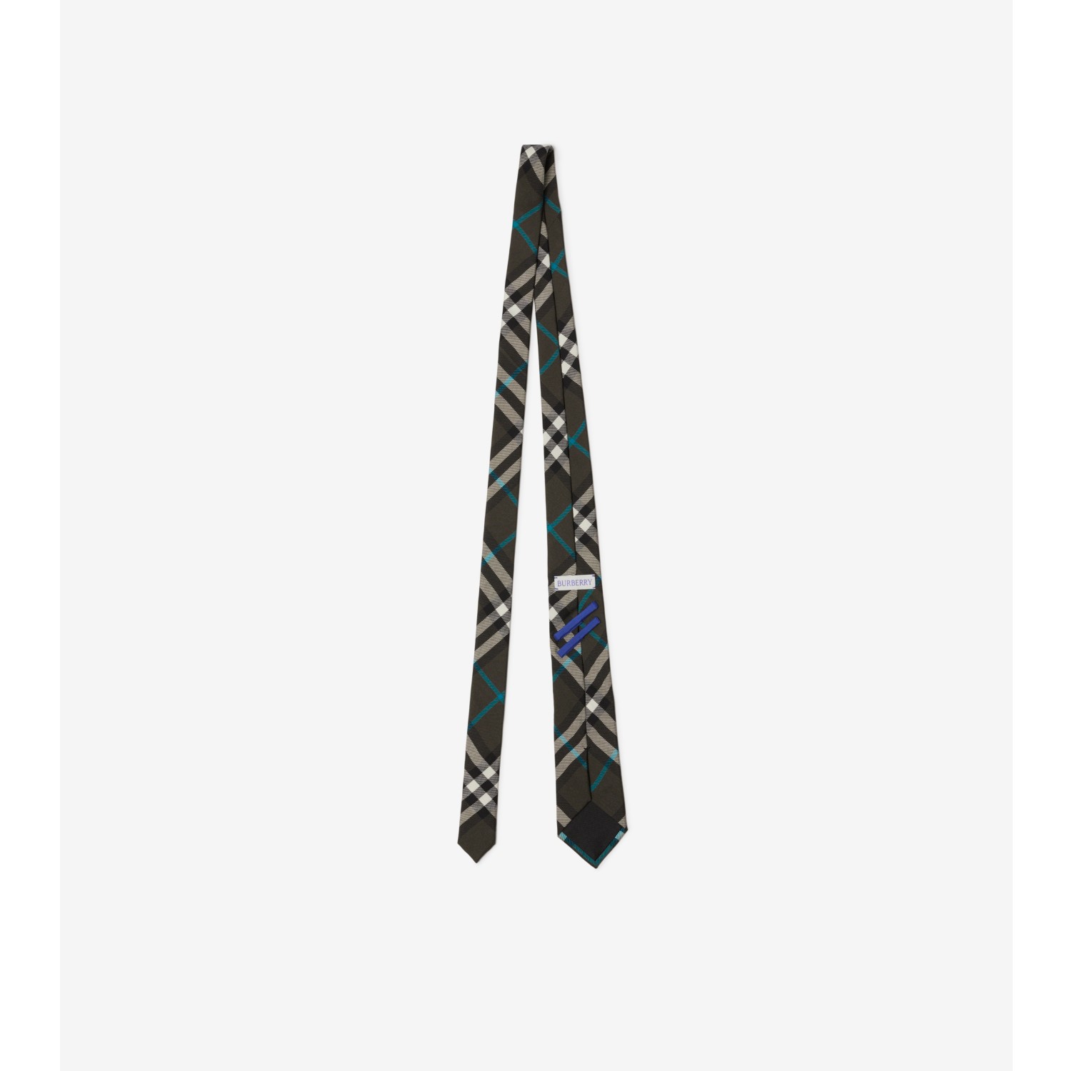 Check Silk Tie