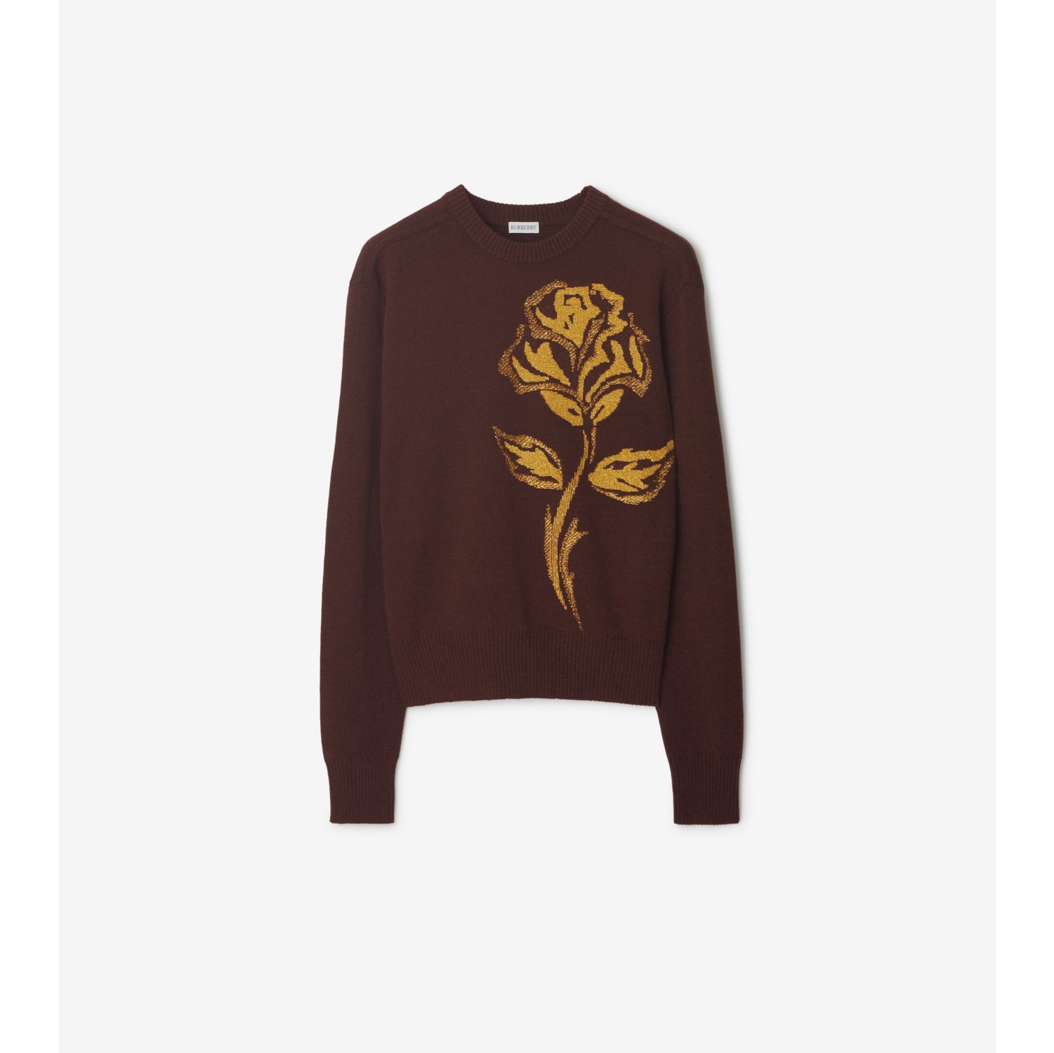 Burberry store embroidered sweatshirt