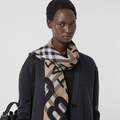 burberry print wrap