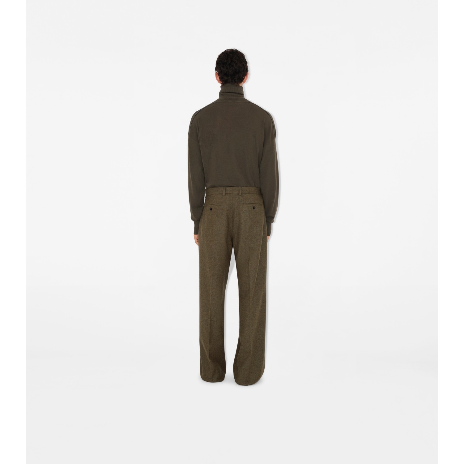 Wool Tailored Trousers