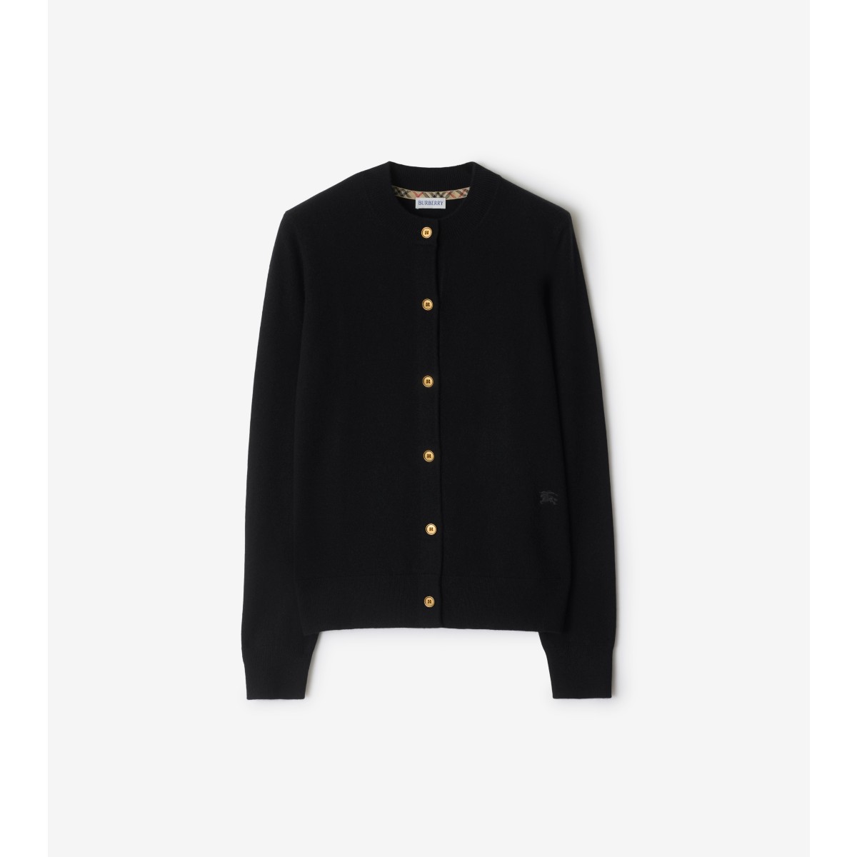  Embroidered Cashmere Blend Cardigan