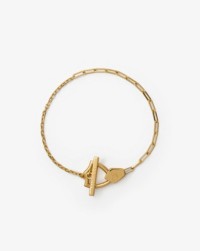 Shield Bracelet​ in Gold