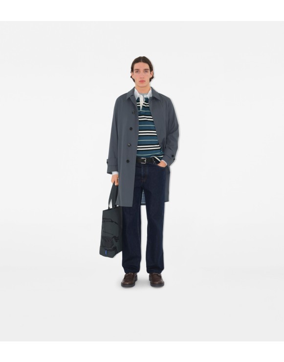 Long Gabardine Car Coat