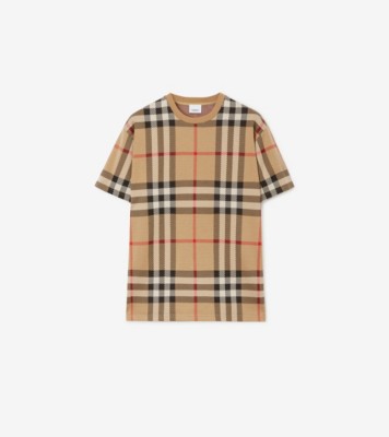 Burberry checkered best sale t shirt