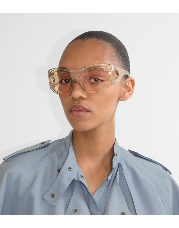 Shield Cutout Sunglasses​
