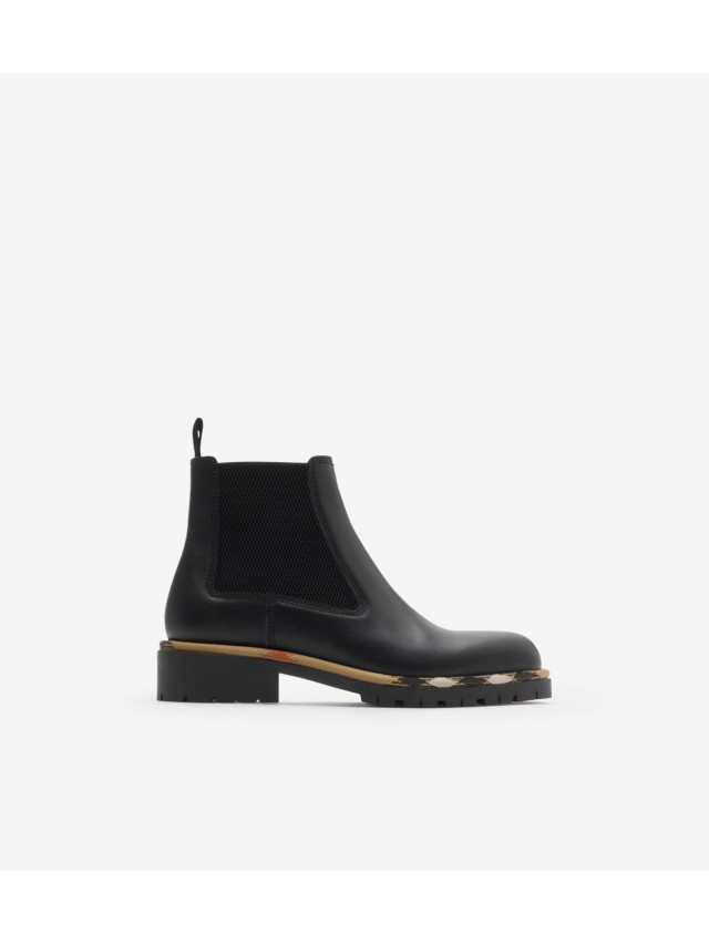バーバリー　ブーツ Men's Designer Boots | Burberry®️ Official