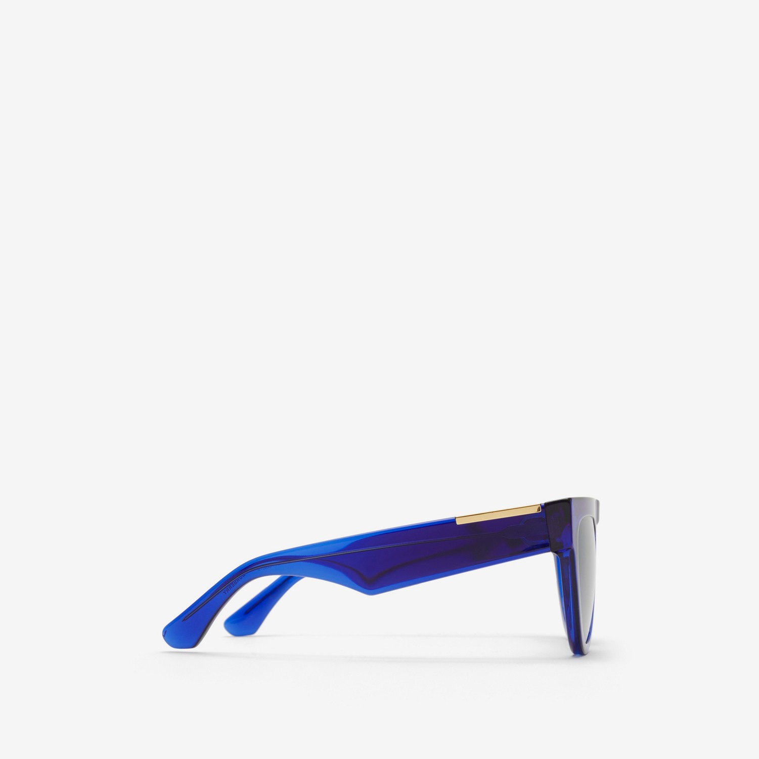 Sonnenbrille mit runder Fassung (Marineblau) | Burberry®