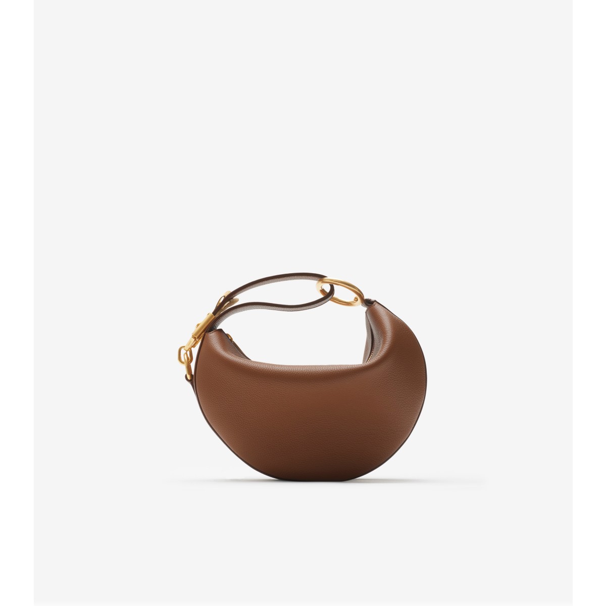 Burberry Womens Hazel Knight Arc Top-handle Leather Bag In Hazel