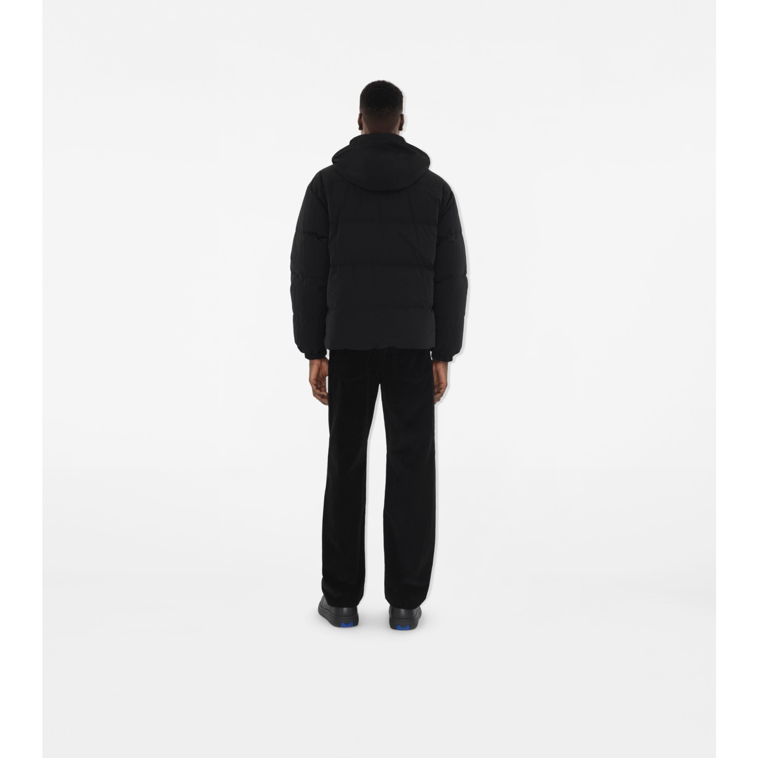 Piumino reversibile in nylon Check