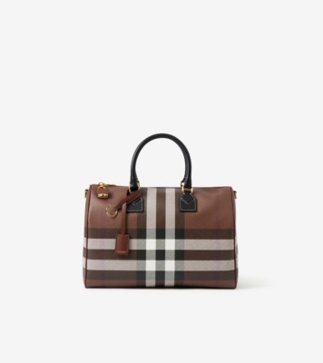 Burberry Check Bowling Bag