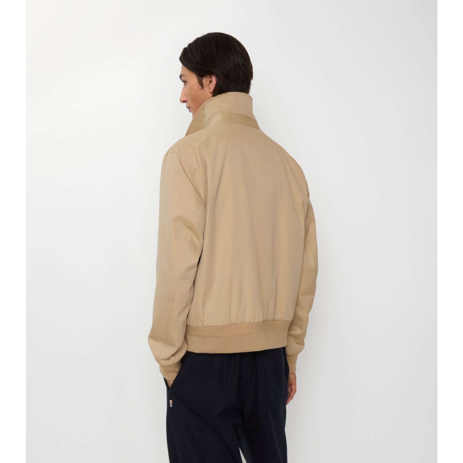 Gabardine Harrington Jacket