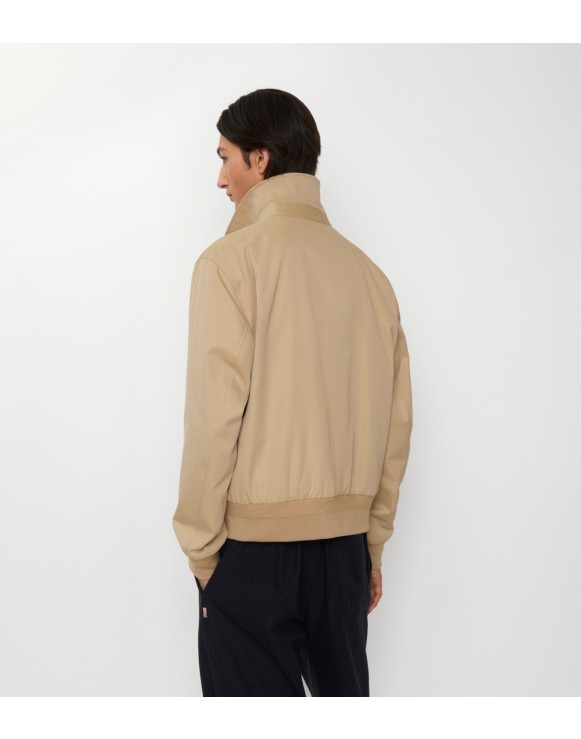 Veste Harrington en gabardine