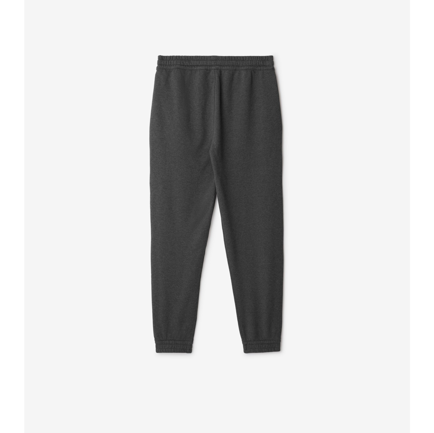 Cotton Jogging Pants in Dark grey melange - Men | Burberry® Official