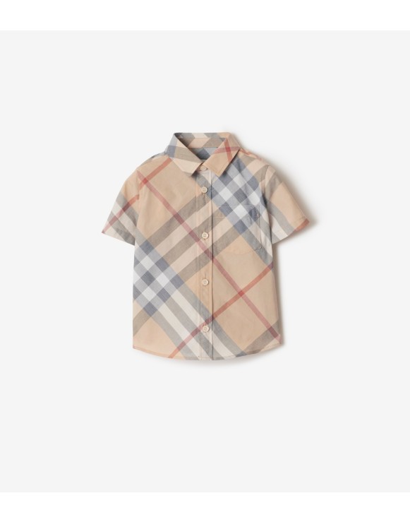 Burberry shirt 1 year old best sale