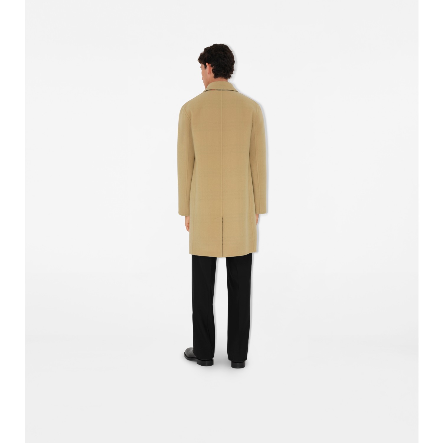 Mid-length Wool Car Coat