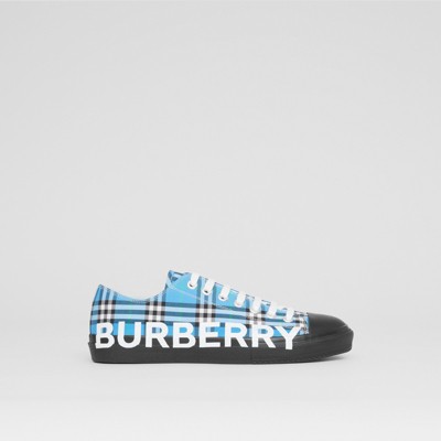 burberry sneakers blue