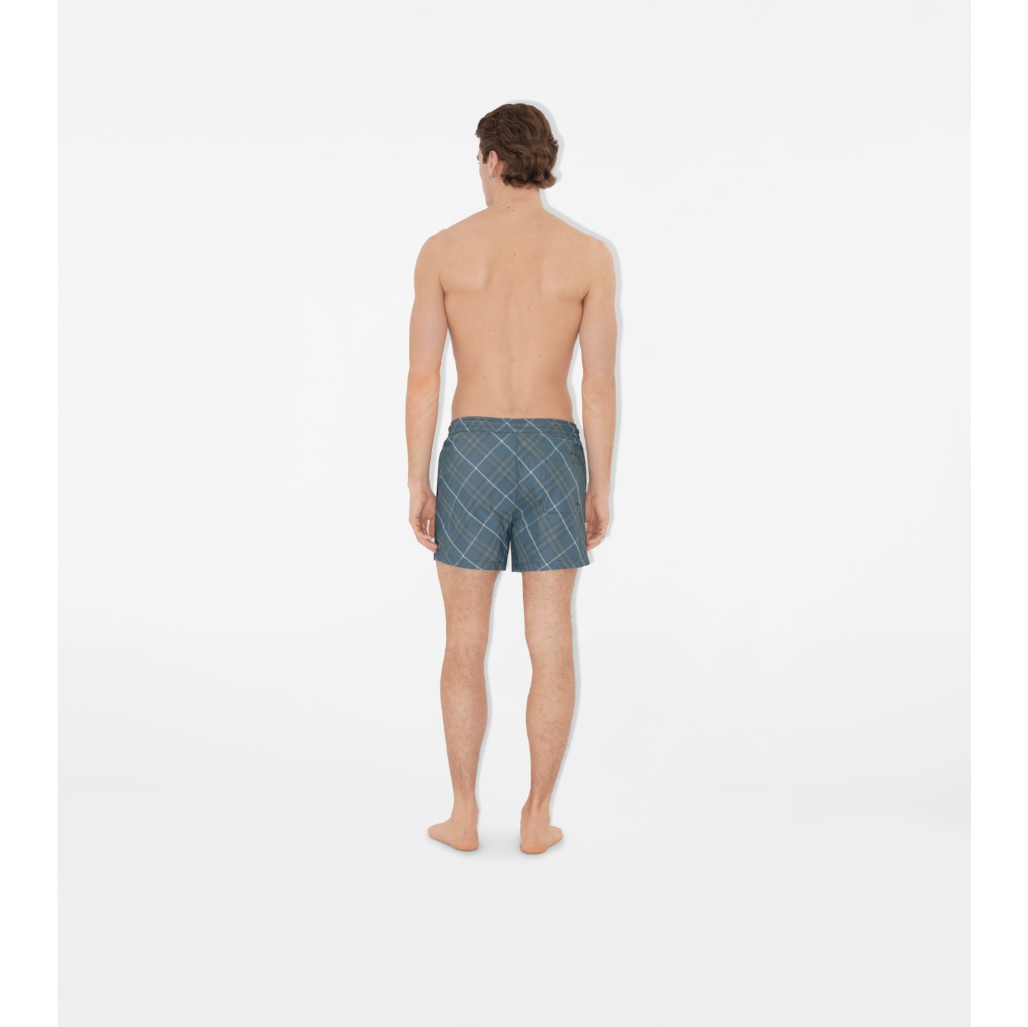 Schwimmshorts in Check