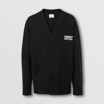 burberry cardigan mens