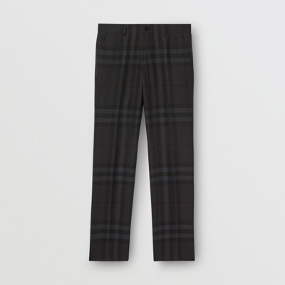 burberry print pants womens