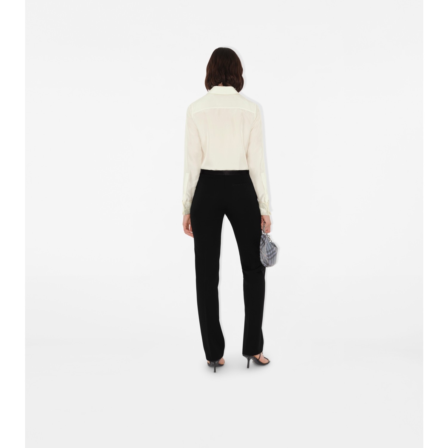 Pantaloni da smoking in lana